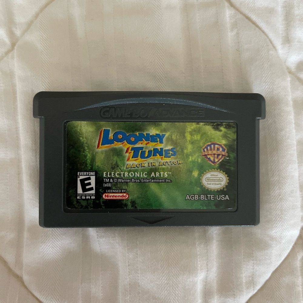 Looney Tunes: Back in Action Game Cartridge for GameBoy Advance
